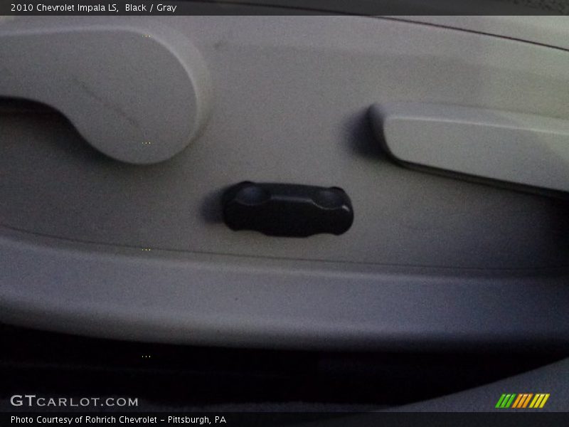 Black / Gray 2010 Chevrolet Impala LS