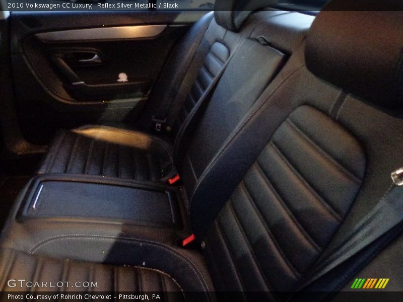 Reflex Silver Metallic / Black 2010 Volkswagen CC Luxury