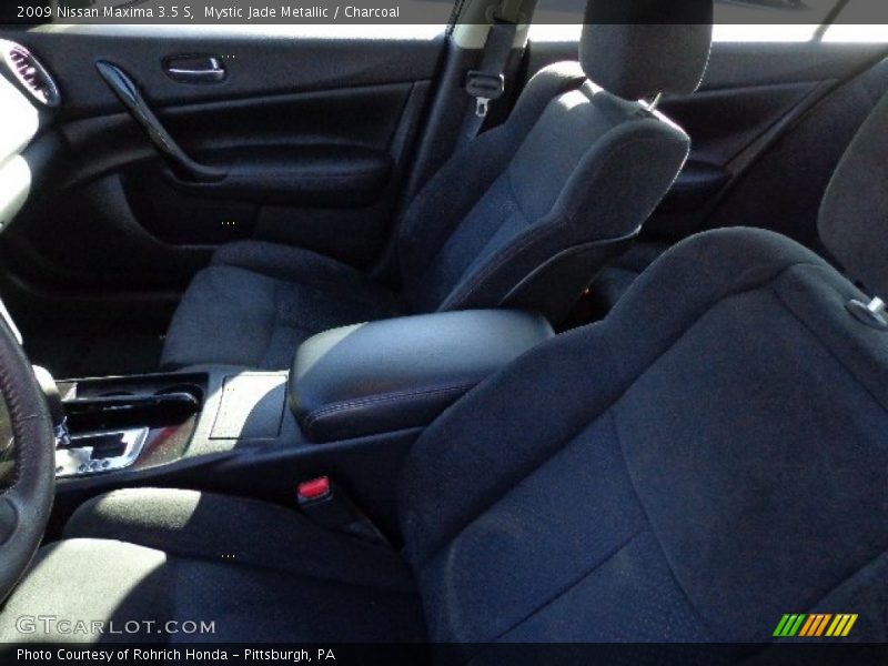 Mystic Jade Metallic / Charcoal 2009 Nissan Maxima 3.5 S