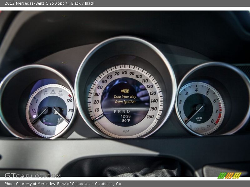 Black / Black 2013 Mercedes-Benz C 250 Sport