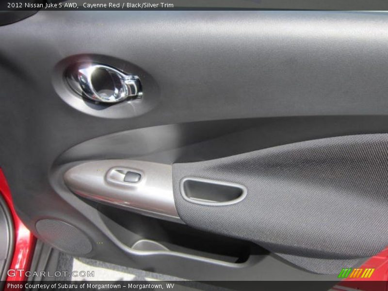 Cayenne Red / Black/Silver Trim 2012 Nissan Juke S AWD