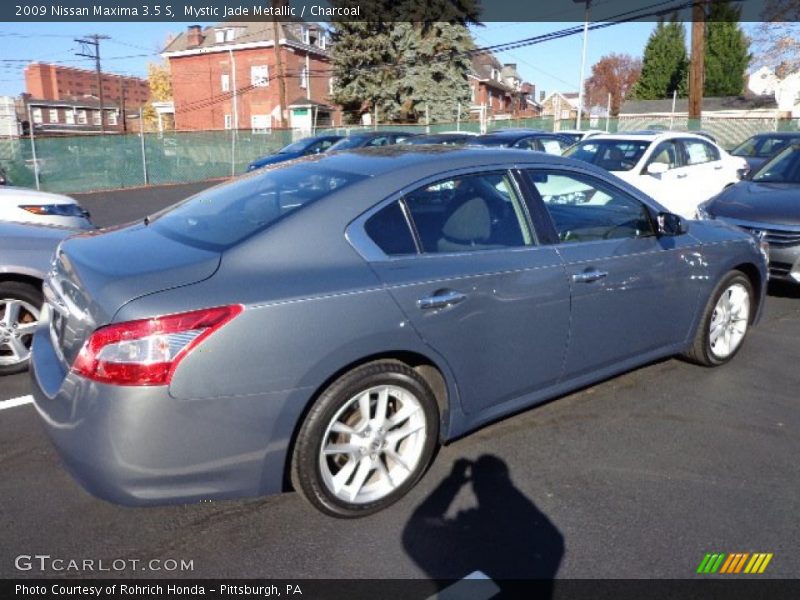 Mystic Jade Metallic / Charcoal 2009 Nissan Maxima 3.5 S