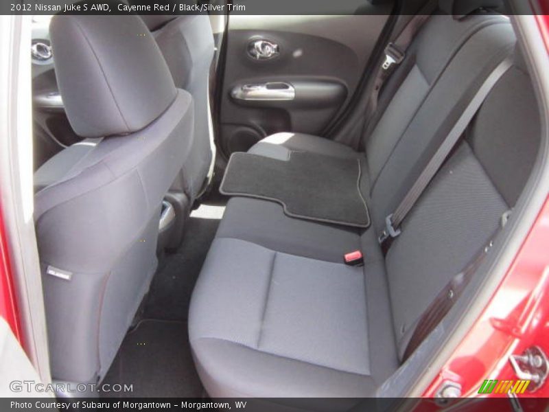 Cayenne Red / Black/Silver Trim 2012 Nissan Juke S AWD