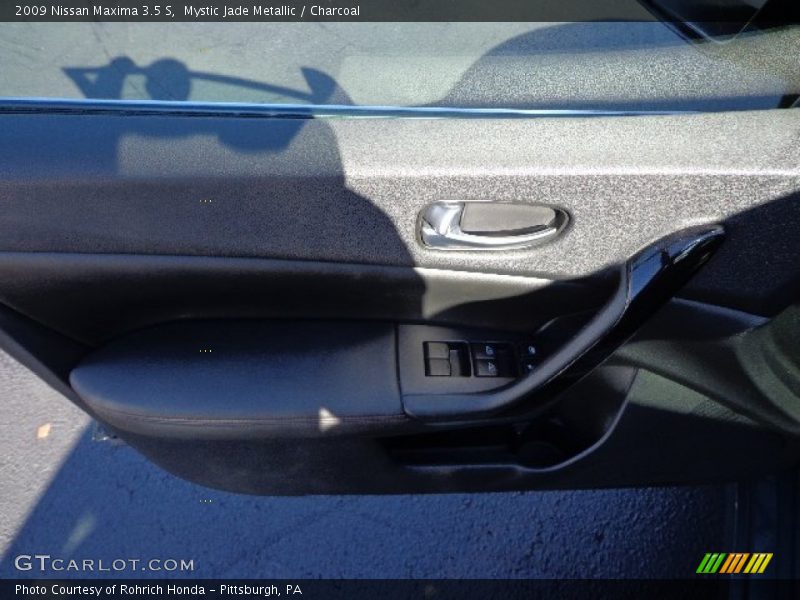 Mystic Jade Metallic / Charcoal 2009 Nissan Maxima 3.5 S