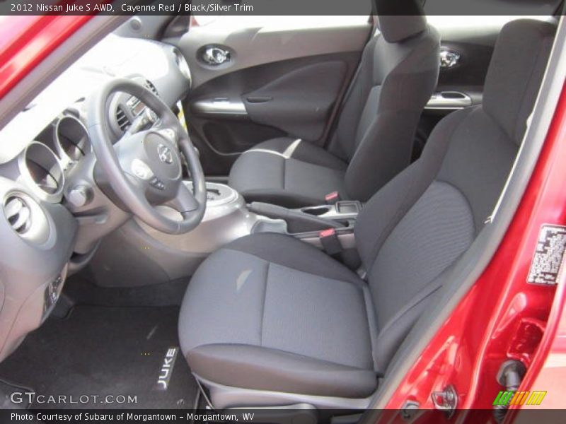 Cayenne Red / Black/Silver Trim 2012 Nissan Juke S AWD