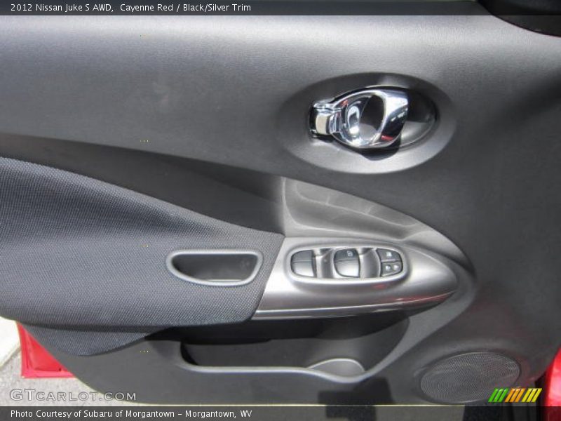 Cayenne Red / Black/Silver Trim 2012 Nissan Juke S AWD