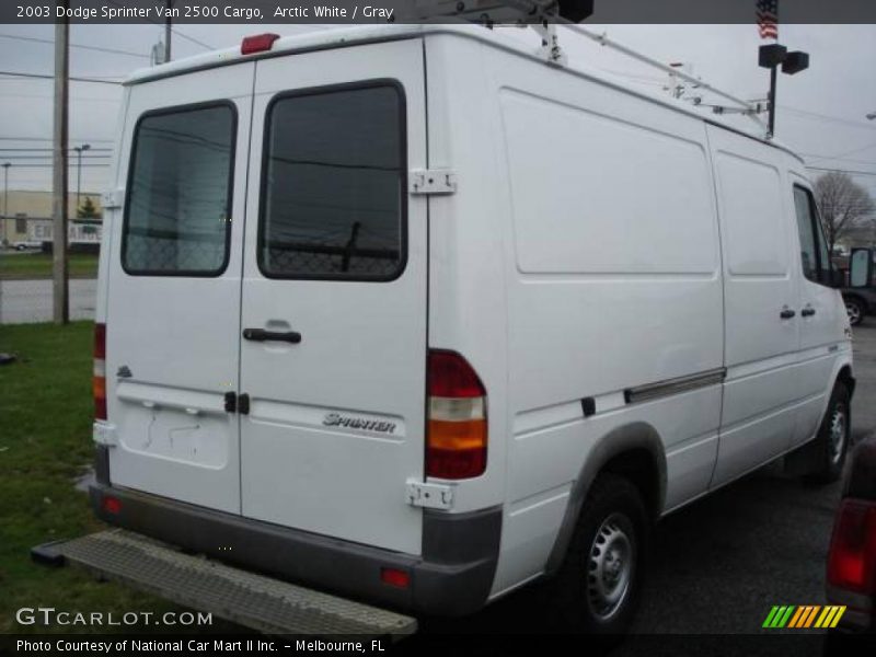 Arctic White / Gray 2003 Dodge Sprinter Van 2500 Cargo