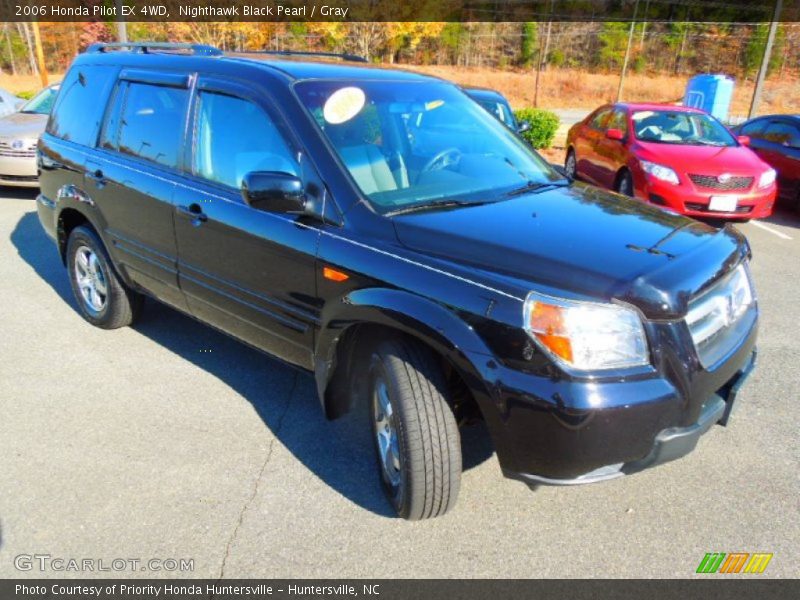 Nighthawk Black Pearl / Gray 2006 Honda Pilot EX 4WD