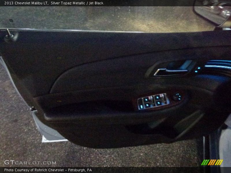Silver Topaz Metallic / Jet Black 2013 Chevrolet Malibu LT