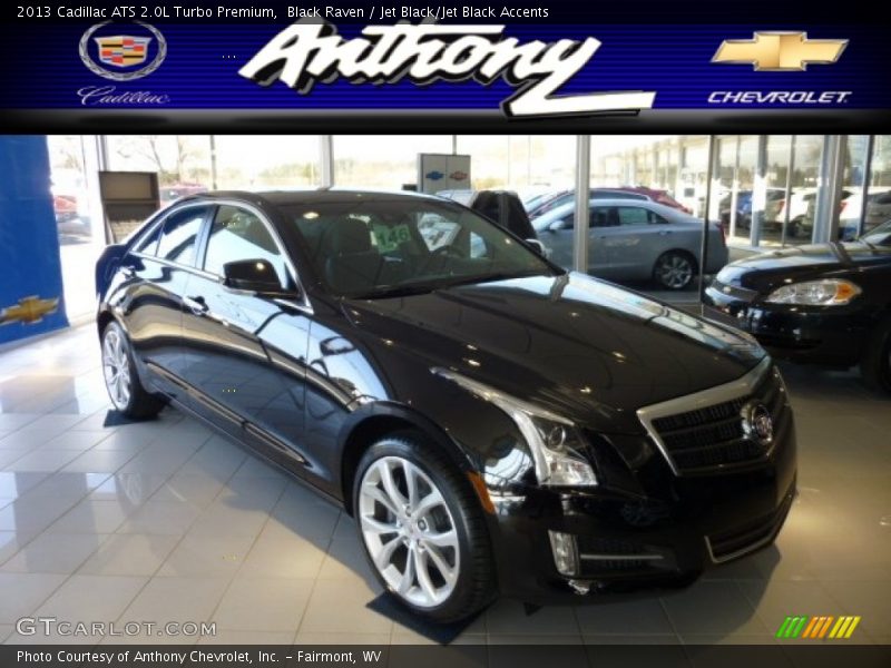 Black Raven / Jet Black/Jet Black Accents 2013 Cadillac ATS 2.0L Turbo Premium