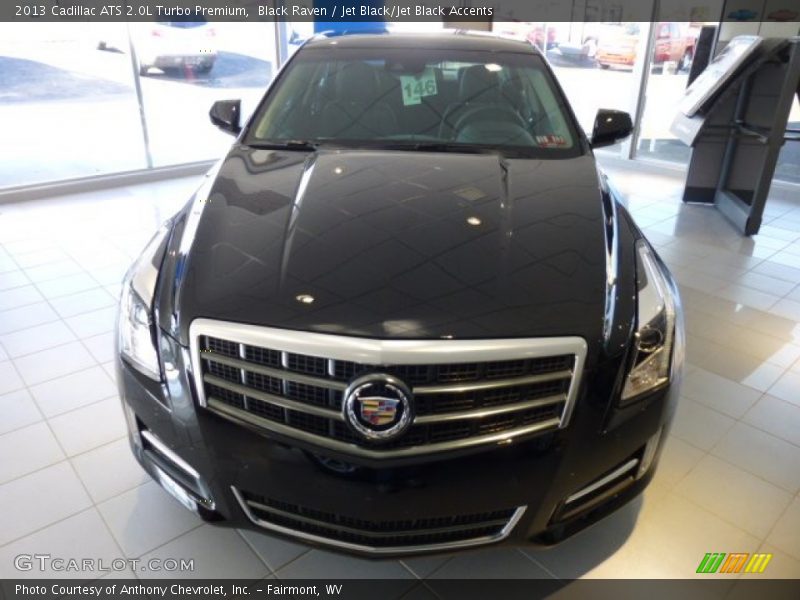 Black Raven / Jet Black/Jet Black Accents 2013 Cadillac ATS 2.0L Turbo Premium