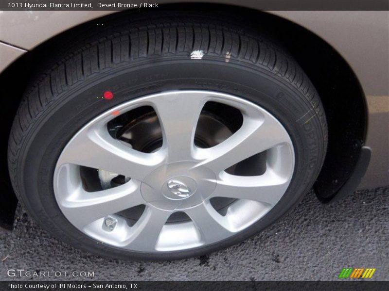 Desert Bronze / Black 2013 Hyundai Elantra Limited
