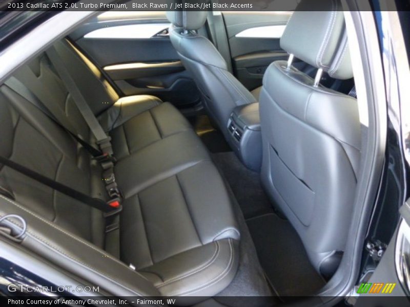 Black Raven / Jet Black/Jet Black Accents 2013 Cadillac ATS 2.0L Turbo Premium