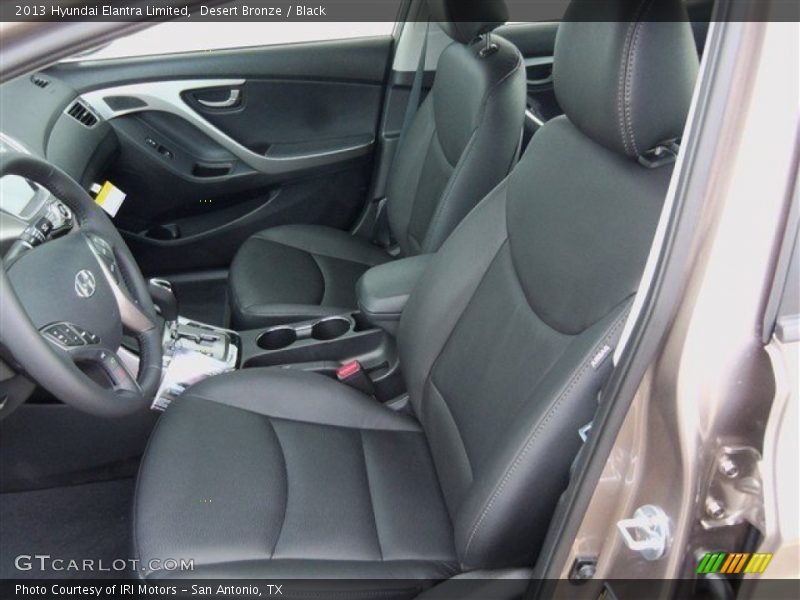 Desert Bronze / Black 2013 Hyundai Elantra Limited
