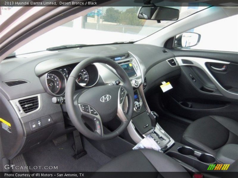 Desert Bronze / Black 2013 Hyundai Elantra Limited