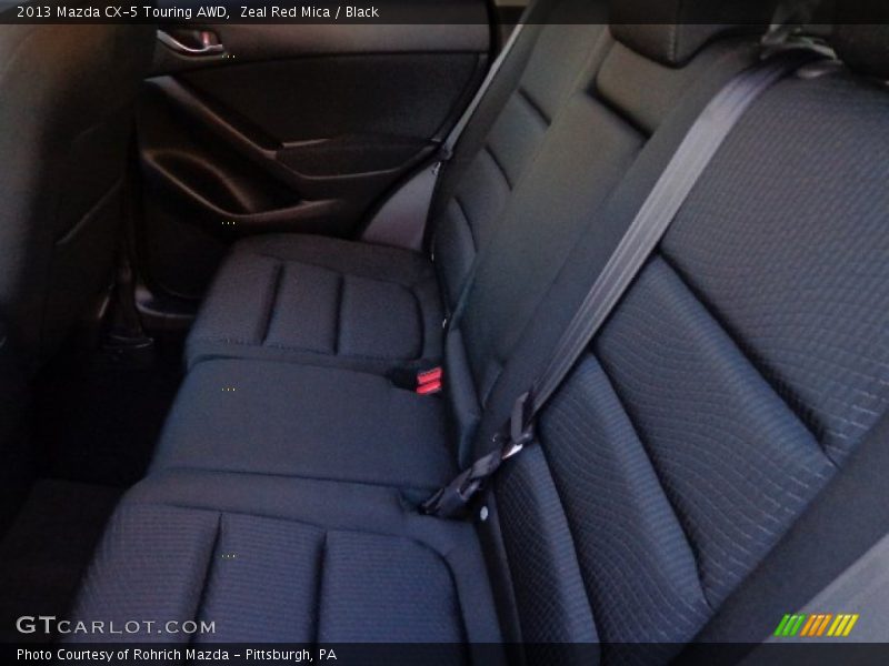Zeal Red Mica / Black 2013 Mazda CX-5 Touring AWD