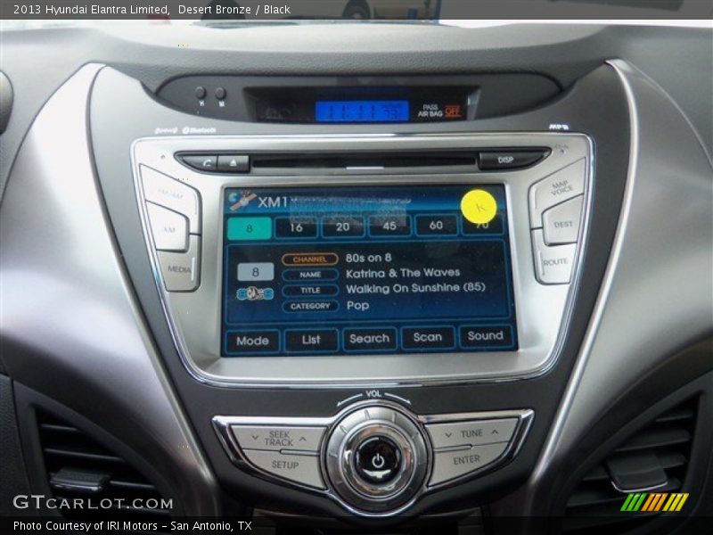 Desert Bronze / Black 2013 Hyundai Elantra Limited