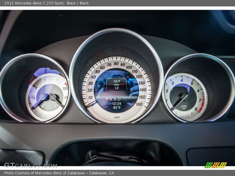 Black / Black 2013 Mercedes-Benz C 250 Sport
