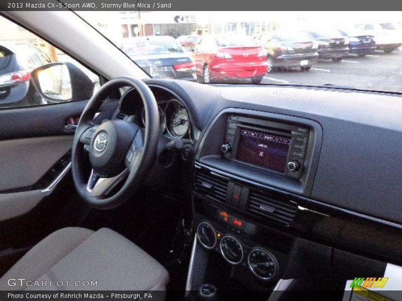 Dashboard of 2013 CX-5 Sport AWD