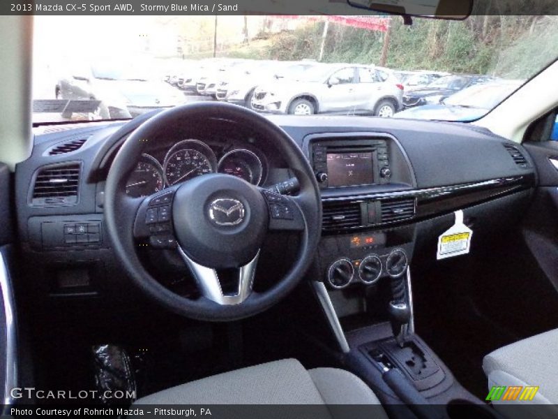 Sand Interior - 2013 CX-5 Sport AWD 