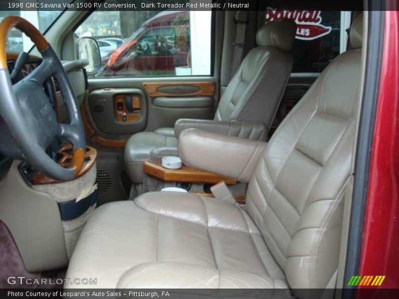 Dark Toreador Red Metallic / Neutral 1998 GMC Savana Van 1500 RV Conversion