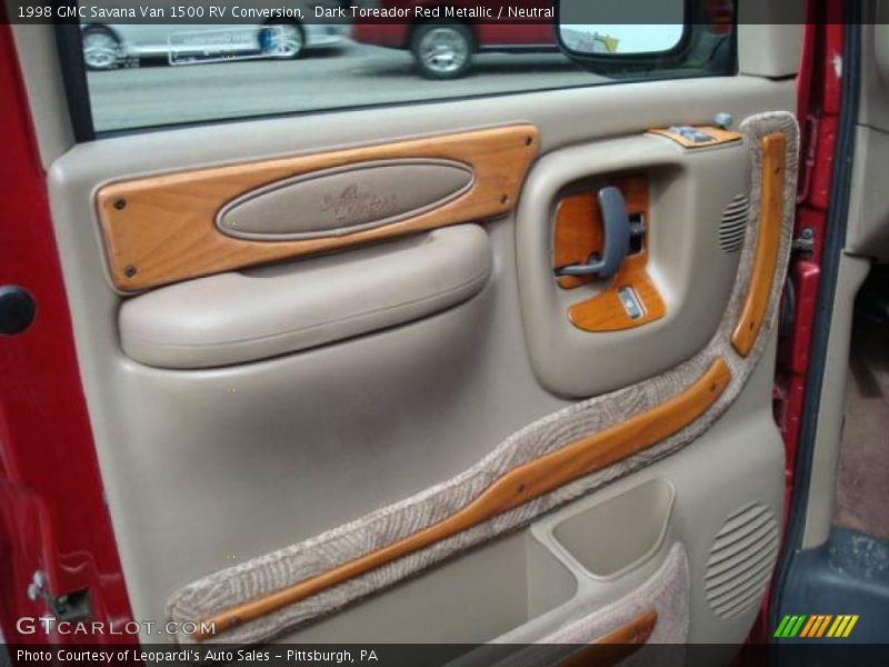 Dark Toreador Red Metallic / Neutral 1998 GMC Savana Van 1500 RV Conversion