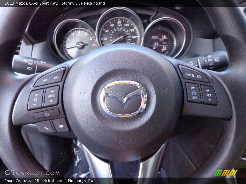  2013 CX-5 Sport AWD Steering Wheel