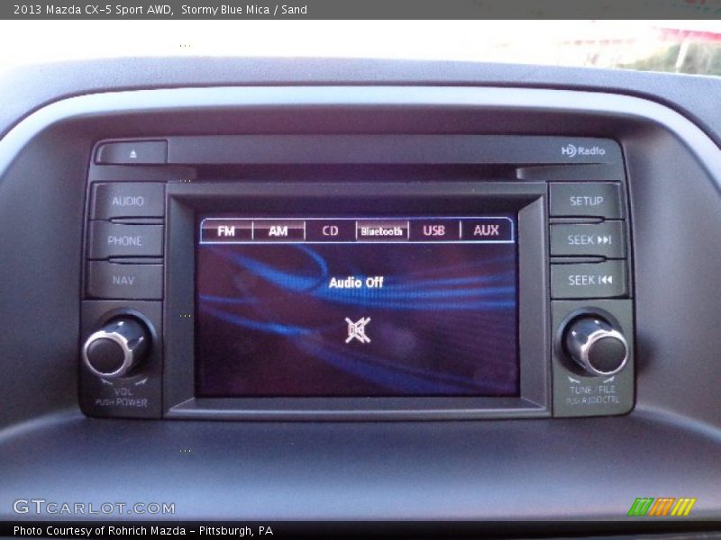 Controls of 2013 CX-5 Sport AWD