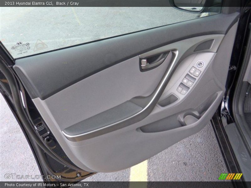 Black / Gray 2013 Hyundai Elantra GLS