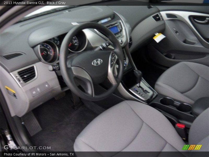 Black / Gray 2013 Hyundai Elantra GLS
