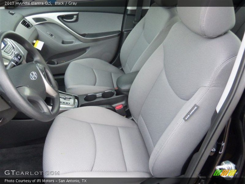 Black / Gray 2013 Hyundai Elantra GLS