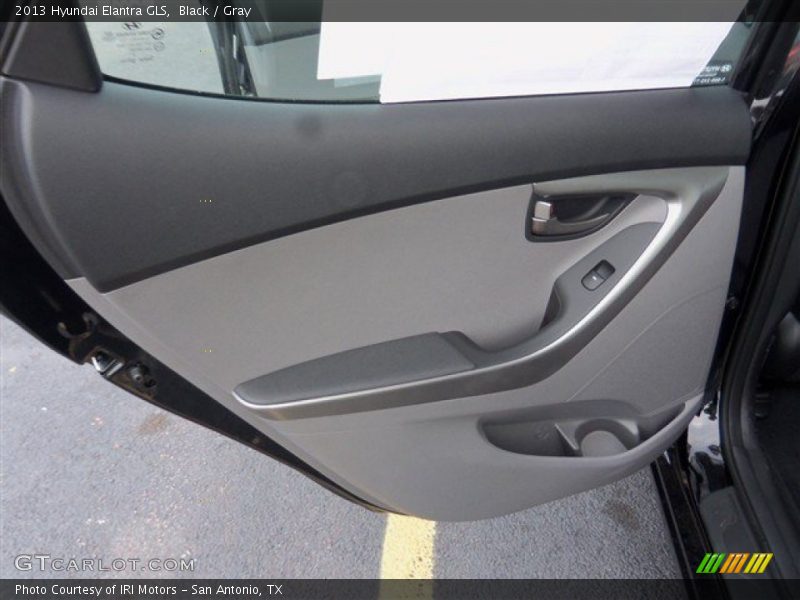 Black / Gray 2013 Hyundai Elantra GLS