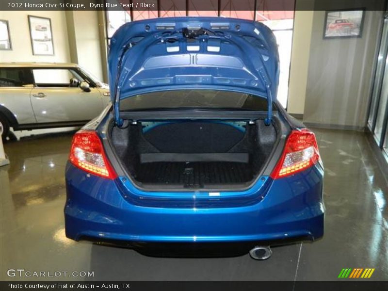 Dyno Blue Pearl / Black 2012 Honda Civic Si Coupe