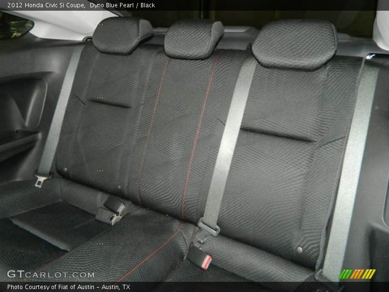 Dyno Blue Pearl / Black 2012 Honda Civic Si Coupe