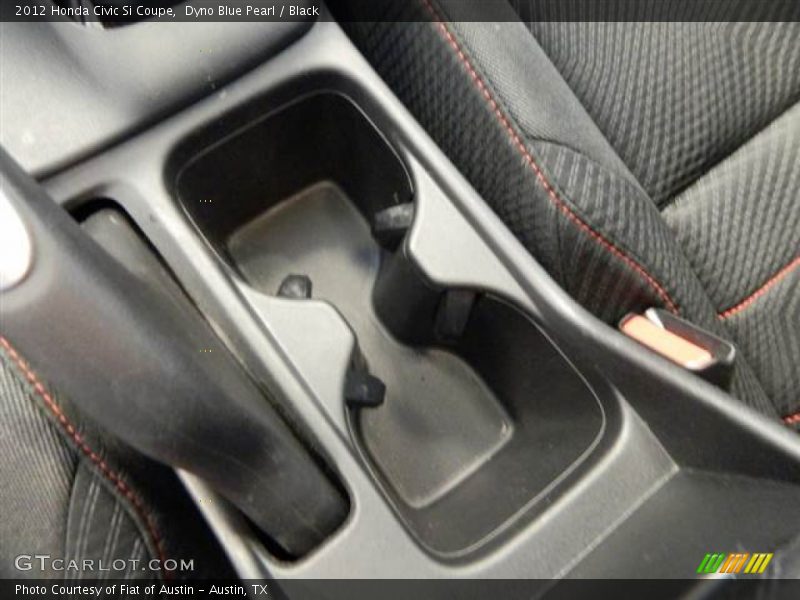 Dyno Blue Pearl / Black 2012 Honda Civic Si Coupe