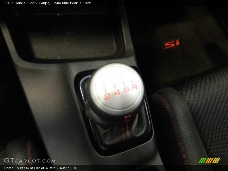 Dyno Blue Pearl / Black 2012 Honda Civic Si Coupe