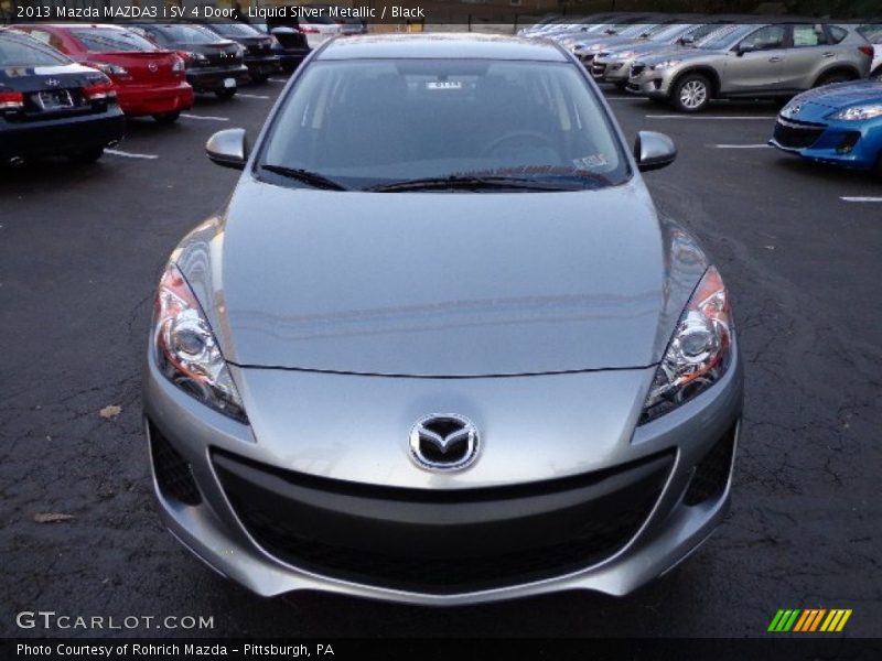  2013 MAZDA3 i SV 4 Door Liquid Silver Metallic