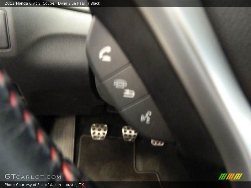 Dyno Blue Pearl / Black 2012 Honda Civic Si Coupe