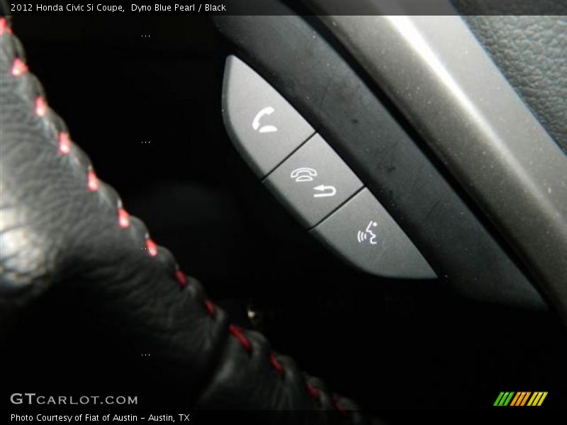 Dyno Blue Pearl / Black 2012 Honda Civic Si Coupe
