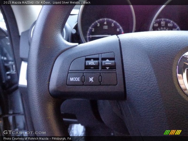 Controls of 2013 MAZDA3 i SV 4 Door