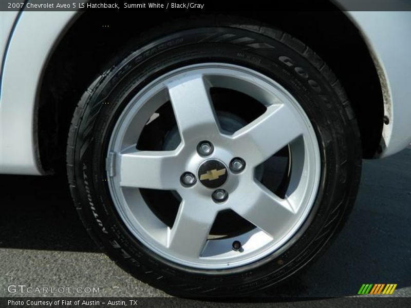 Summit White / Black/Gray 2007 Chevrolet Aveo 5 LS Hatchback