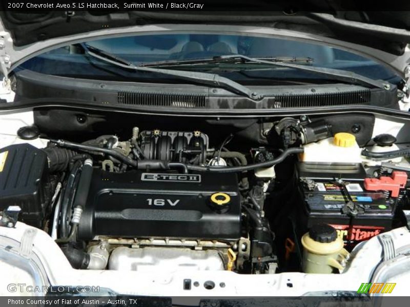 Summit White / Black/Gray 2007 Chevrolet Aveo 5 LS Hatchback