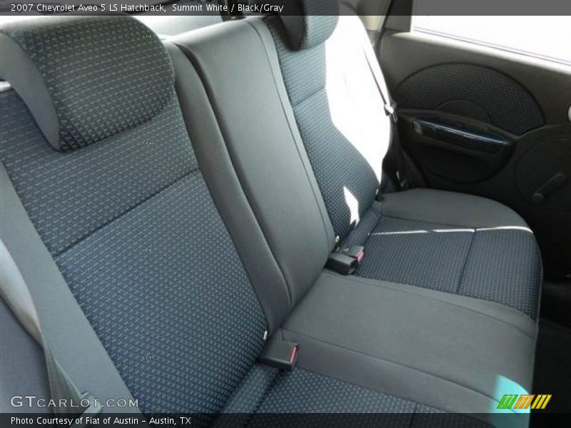 Summit White / Black/Gray 2007 Chevrolet Aveo 5 LS Hatchback