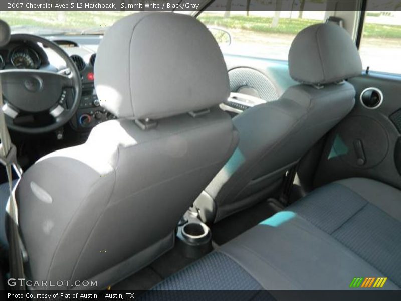 Summit White / Black/Gray 2007 Chevrolet Aveo 5 LS Hatchback