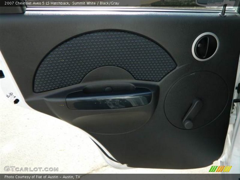 Summit White / Black/Gray 2007 Chevrolet Aveo 5 LS Hatchback