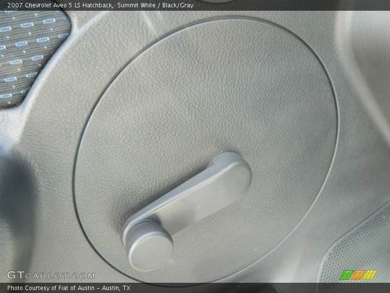 Summit White / Black/Gray 2007 Chevrolet Aveo 5 LS Hatchback