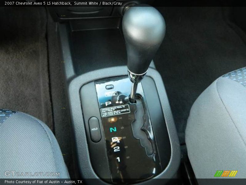 Summit White / Black/Gray 2007 Chevrolet Aveo 5 LS Hatchback