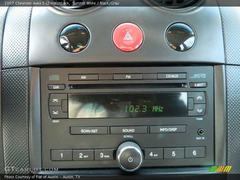 Summit White / Black/Gray 2007 Chevrolet Aveo 5 LS Hatchback