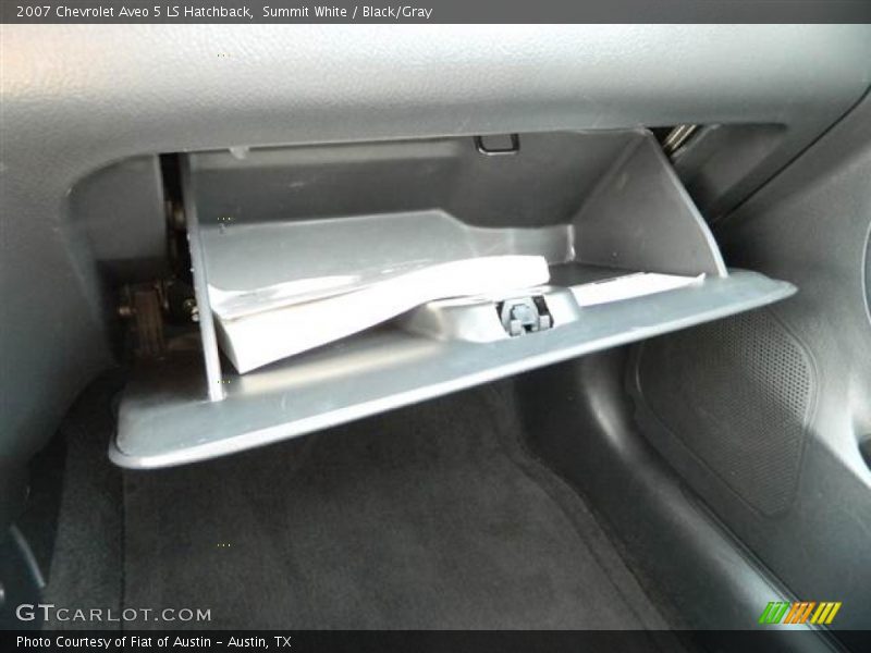 Summit White / Black/Gray 2007 Chevrolet Aveo 5 LS Hatchback