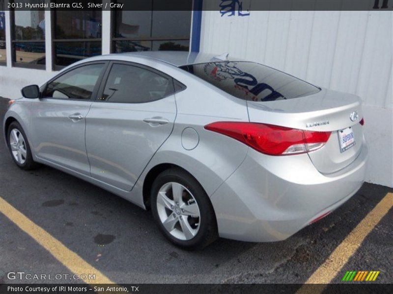 Silver / Gray 2013 Hyundai Elantra GLS